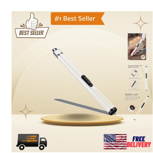 Elegant white flameless usb - flameless,