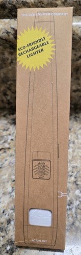 Usb candle lighter matte white - usb,