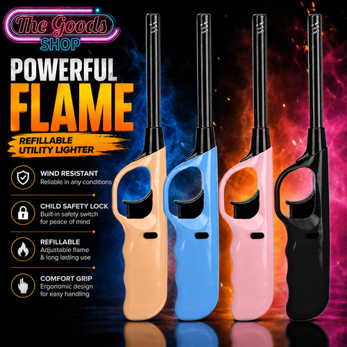Long reach refillable - 2x, flame