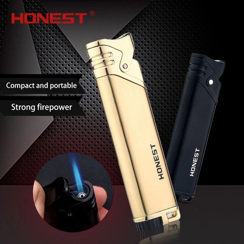 Refillable jet flame lighter - flame,