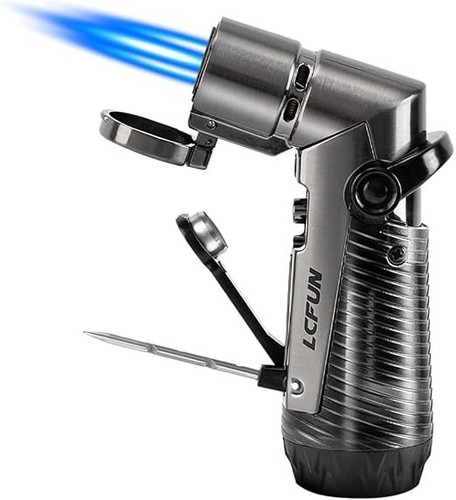 Jet flames windproof lighter - 3,