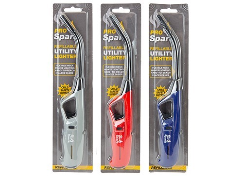 Candle lighter refillable with - lighter,