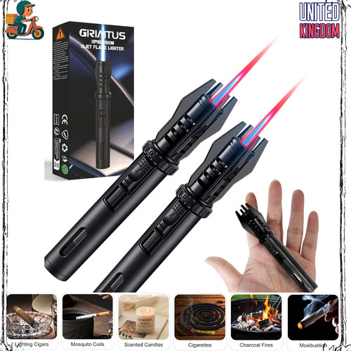 Candle lighter 2pcs windproof - 2pcs,